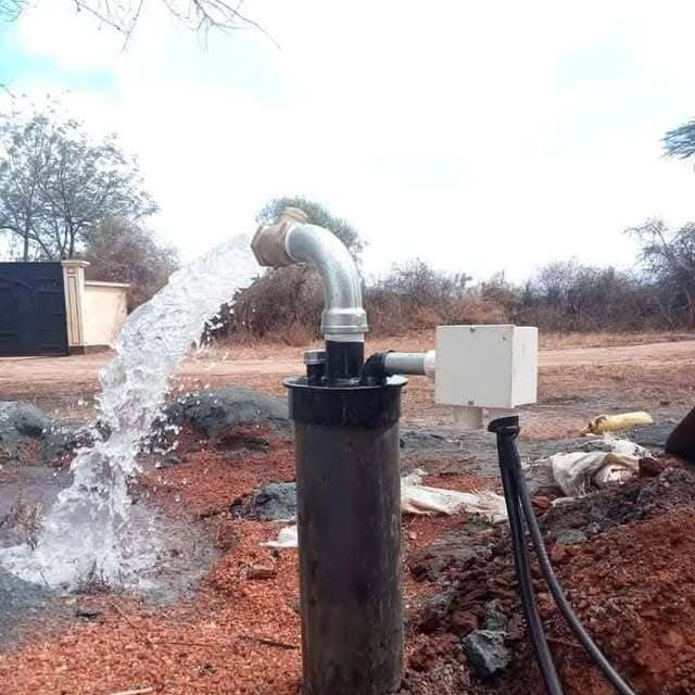 Solar water pumping system installation